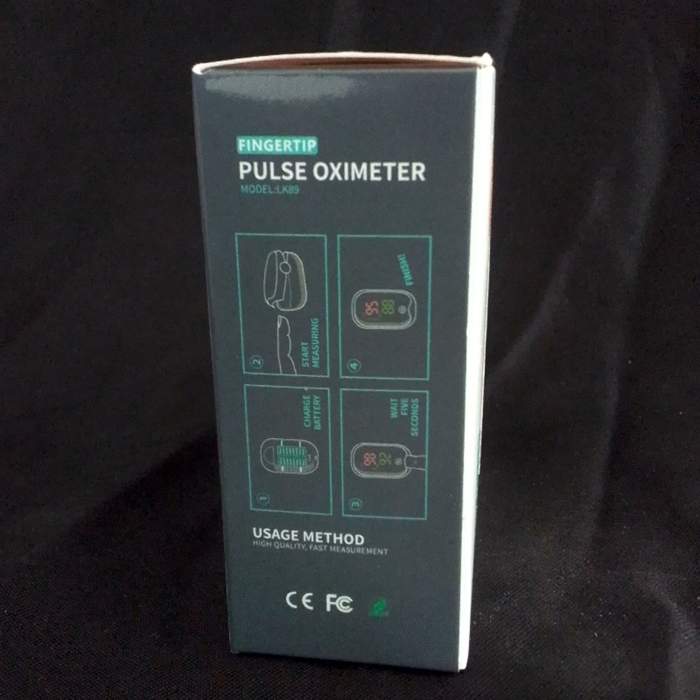 Fingertip Pulse Oximeter LK89 - Picture 2 of 2